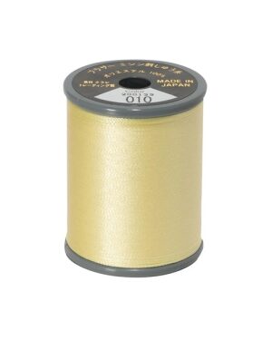 Broderitråd lys gul 010